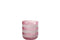TLH STRIPES GLASS RED/WHITE S