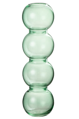 VAAS BOLLEN GLAS GROEN LARGE