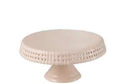 CAKE PLATE CER PNK M