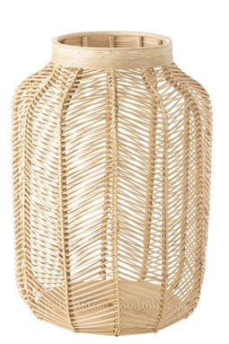 J-Line mand Ines - raffia - naturel