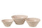 S/3 BOWL CER PNK S/M/L
