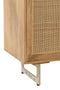 J-Line Weven kast - hout - naturel - woonaccessoires