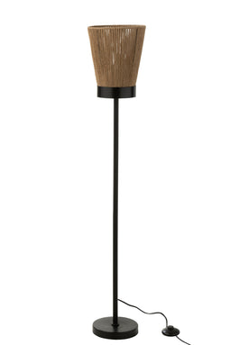 LAMP STAND LUNA JUTE BEIGE L