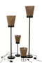 LAMP STAND LUNA JUTE BEIGE L