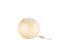 LAMP PEARL ROUND GLASS WHITE S
