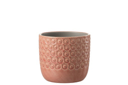 FLOWERPOT BALL CERAMIC PINK M