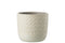 J-Line bloempot Bol - keramiek - wit - small - Ø 12.00 cm - 2 stuks