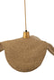 J-Line staanlamp Gewoven - jute - beige - small
