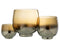 VASE MOSAIC GLASS LIGHT GREY S