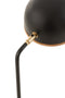 TABLE LAMP EVY IRON/WD BL/NAT