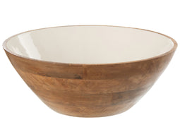 BOWL KOS WOOD BRW/W