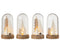 BEL JAR XMAS+LED WD W/N L ASS4