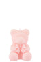 J-Line kaars Teddy Beer - roze - medium - 15U