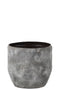 J-Line bloempot Ruw - metaal - grijs - Ø 40.00 cm