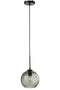 LAMP ORB DOT GLASS GRY S