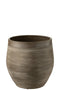 FLOWERPOT GIO CERAMIC BROWN XL