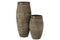 VASE GIO CERAMIC BROWN L