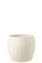 FLOWERPOT ENYA CERAMIC WH XL