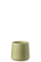 FLOWERPOT ROUND CERAMIC GRN S