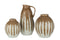 FLOWERPOT ROUND CERAMIC GRN S