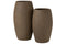 VASE ENYA CERAMIC BROWN L