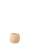 J-Line bloempot Enya - keramiek - beige - small - Ø 16.00 cm