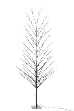 XMAS TREE BARE+ LED MET BL