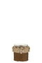 TEALIGHT HOLD+SHELLS GLA BWN