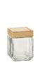 GLASS POT GLAS/BAM TRAN/NAT M