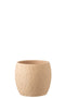 J-Line bloempot Enya - keramiek - beige - large - Ø 24.00 cm
