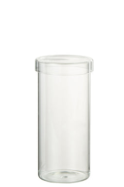 GLASS POT LISA GLASS TRAN L