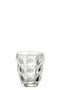 J-Line Bubble glas - drinkglas - transparant - 6 stuks - woonaccessoires