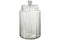 JAR ELIA GLASS TRANSPARENT L