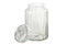 JAR ELIA GLASS TRANSPARENT L
