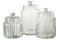 JAR ELIA GLASS TRANSPARENT L