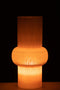 VASE STRIPE BALL GLASS L PK L