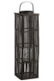 LANTERN LONG BAMBOO BLACK