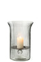 CANDLEHOLDER PLAT BLUR GL TR S