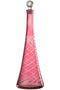 CARAFE STEM GLASS RED