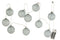 GARL 10BALLS+LED GL RIB DA GR