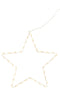 STAR DECO LED METAL WHITE L