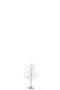 BARE TREE+LED METAL SILVER S