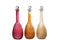 CARAFE STRIPES GLASS RED