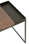 S/2 SIDE TABLE METAL BRONZE/BL