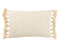 CUSHION TASSEL COTTON BGE LONG