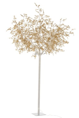 TREE LEAV GLI+LED MET GD XL