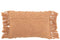 CUSHION TASSEL COT CORAL L