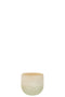 TEALIGHT HOLDER GLASS BEIGE S