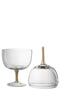 TABLE LAMP MET OCHRE/GLD