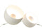 LAMP METAL WHITE LARGE